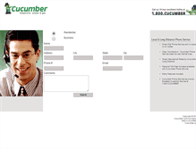 Tablet Screenshot of cucumber.com
